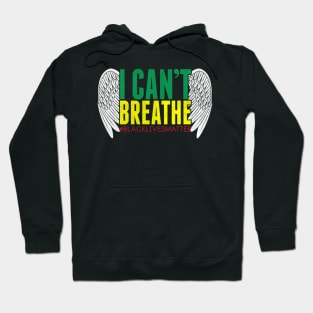 I can't breathe Angel wings Hoodie